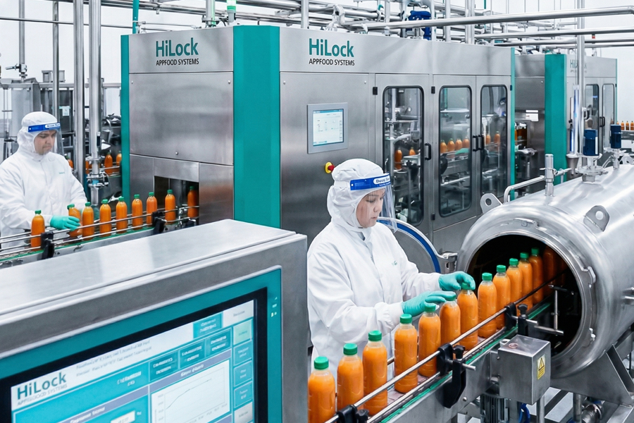 超高壓滅菌設備產(chǎn)線